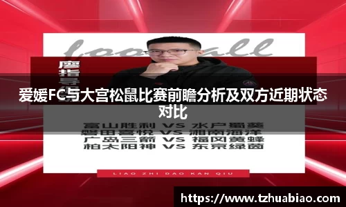 爱媛FC与大宫松鼠比赛前瞻分析及双方近期状态对比