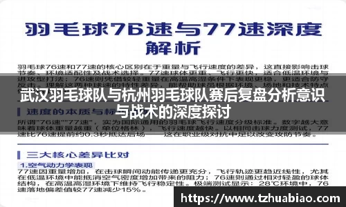 武汉羽毛球队与杭州羽毛球队赛后复盘分析意识与战术的深度探讨